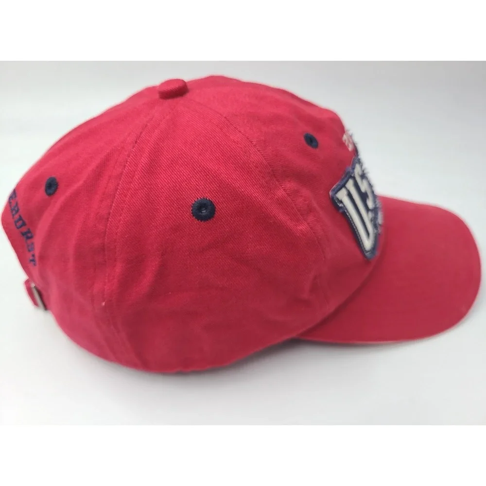 Vintage 2005 US Open Pinehurst No 2 Strapback Adjustable Golf‎ Hat Cap Men Red
